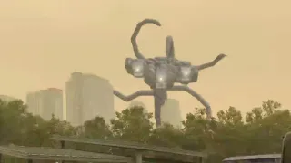 Wither storm destroy city in real life