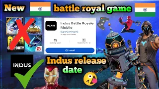 New indian🇮🇳battle royale game 🎮 indus release date ❓❓indus beetaa❤️ version indus gameplay videos 😍