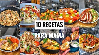 10 IDEAS de RECETAS FACILES para FECHAS ESPECIALES