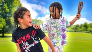 BIG BROTHER Gives LITTLE BROTHER A WHOOPING, Parents Find Out