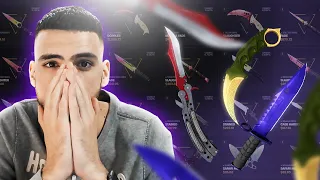 OPENING MANY KNIFE SKINS ON KEYDROP (KEYDROP PROMO CODE)