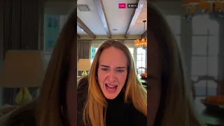 Adele Goes Live On Instagram For The First Time 🇬🇧 (Saturday Oct 9 2021) Answers Questions( Q & A)
