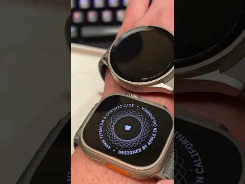 Samsung Galaxy Watch 5 Pro vs Apple Watch Ultra #shorts