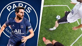 Jugando de LIONEL MESSI en el PSG (Paris Saint Germain) 📷⚽ Vista del futbolista (POV)