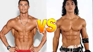 Cristiano Ronaldo VS Michael Jackson Transformation 2025 ⭐ Who Is Better?