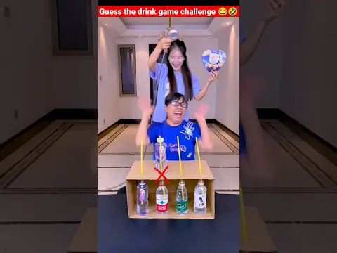 Gussa the drink game challenge 😂🤣 | play game and win gift #shorts