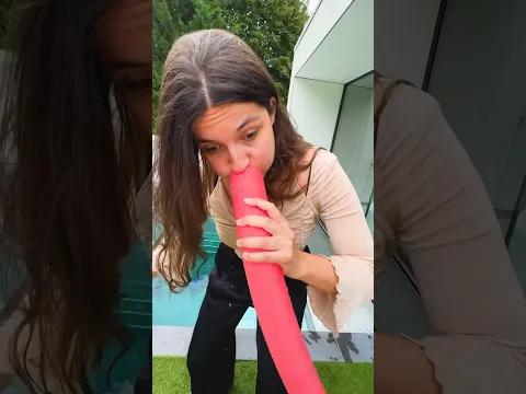 J’ai Créé une Paille XXL !
