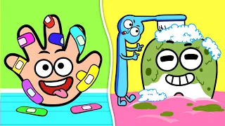 Bebé Quiere una Curita de Colores | Canción del Cepillado | Canciones Infantiles | Doctora Sophia