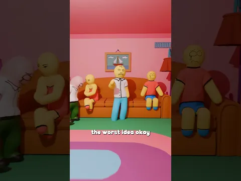 Meccha Chameleons in The Simpsons goes wrong Pt2 🦜