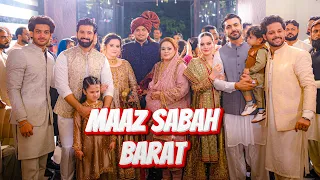 Maaz & sabah barat day 🥁 | bhabhi ko ghar le aye  🤩 | bhabhi got emotional 🥺| fireworks bhe kiye 🎆