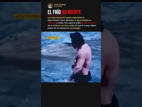 ¿Por qué los soldados de élite temen al agua fría? #historias #shorts #curiosidades