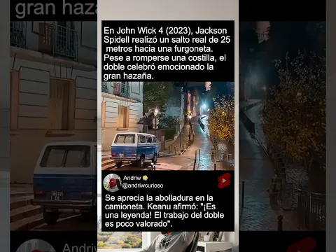 En John Wick 4 (2023), Jackson Spidell realizó un...