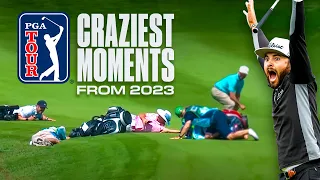 Craziest moments from 2023 on the PGA TOUR