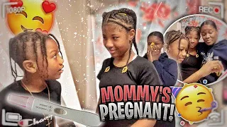 Telling my KIDS I'm PREGNANT! Baby #3 (They Took My Pregnancy Test!) 🌈 | @LacysFilesOfficial