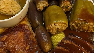 المحشي بتكاته وحركاته ريحته جابت اخر الشارع والطعم جنان