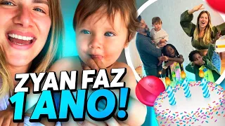 FESTA DE 1 ANO DO BABY Z 🥳🎪🍭