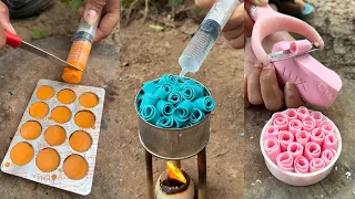 Survival Skills: SMART idea and USEFUL with saving water & soap #bushcraft #camping #outdoors