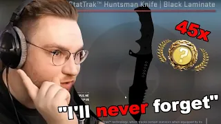ohnePixel reacts to EVERY GOLD He Unboxed On Stream!