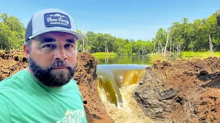 We Drained the Pond and Killed Our Fish!