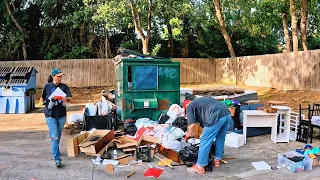 UNREAL Dumpster Dive at Apartments!