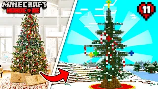 I Built A GIANT CHRISTMAS TREE | MINECRAFT GAMEPLAY #11