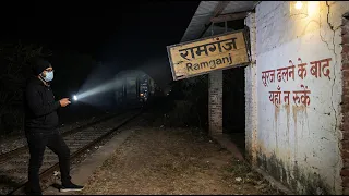 I Visited UP's Most "Haunted" Railway Station at 2 AM... Here's What I Found