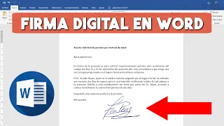 Como Hacer una Firma Digital en Word