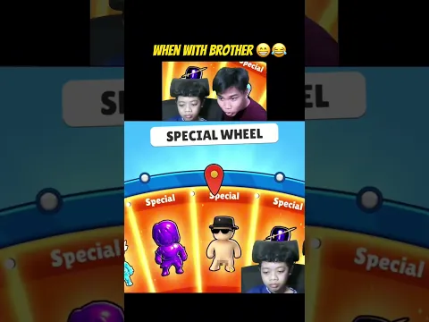I miss you brother 🥹 i hope we can spin special skin together again 😞