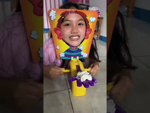 permainan pie face - tiktok Susanto Gouw #shorts