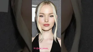 I tried the perfect face on Dove Cameron✨
