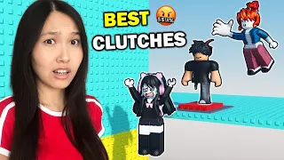 Trying to do BEST Roblox CLUTCHES 2025!