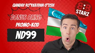 888Starz REGISTRATSIYA QILISH | Ro'yxatdan o'tish va akkaunt ochish | 888Starz APK | 888Starz Ilova