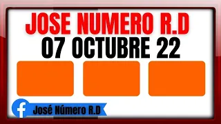 NÚMEROS PARA HOY VIERNES 07 - JOSÉ NÚMERO RD