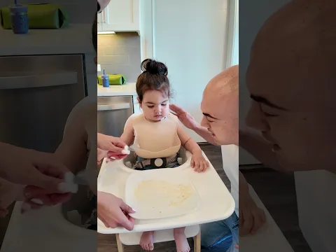 I ate my daughter’s Food to see her reaction! #shorts #family #relationship #cute