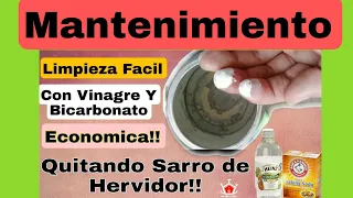 Mantenimiento a jarra electrica
