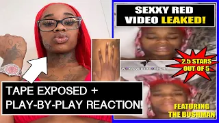 Tape LEAKED - Sexyy Red's 📦   was DARK BLACK not PINK + 5Inch Bushman forgot to SHAVE