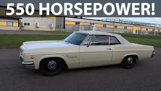 Tesla powered 1966 Chevrolet Impala review and test drive