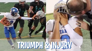 High School FOOTBALL on FIRE! 🔥🏈 BIG PLAYS & Injury!