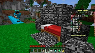 PASSEI dos LIMITES USANDO MODO CRIATIVO no BED WARS !!