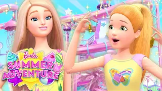 Las aventuras de Barbie y Stacie en el parque acuático. | La Aventura de verano de Barbie Ep. 2