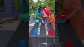 Jump Pop Balloon 🎈 and Bottle Flip Pop Balloon Get Big Punishment Challenge