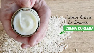Crema de Arroz Coreana | Aclara Zonas oscuras de la piel, quita manchas y pecas |