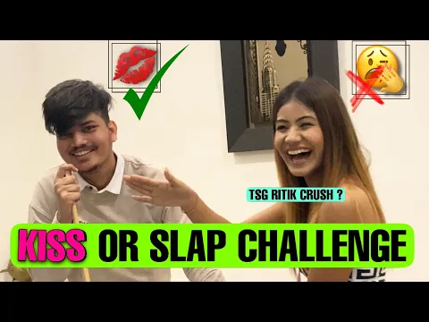 Kiss 💋 Or Slap 👋 Challenge With Ritik’s Tiktok Crush - Pt.2 #shorts