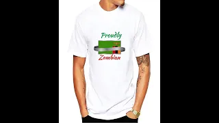 Get a Zambian branded t shirt this independence| Quality and affordable #WeAreZed