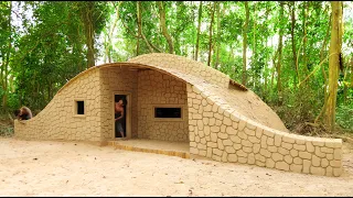 14Days Building Hobbit Villa House With Decoration Underground Room