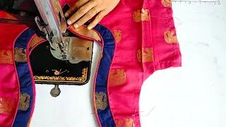 Blouse Design | Back Neck Blouse Design Cutting And Stitching |Model Blouse
