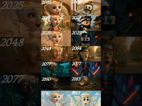 CAPUCHINOS YEAR EVOLUTION SINGING "Dramatic Expression"