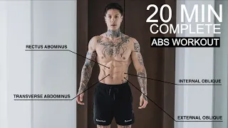 COMPLETE 20 MIN ABS WORKOUT (From Home)