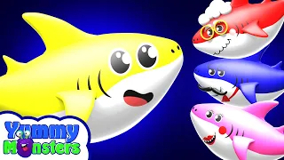 Baby Shark | Baby Dances|YummyMonsters Nursery Rhymes & Kids Songs