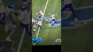 This drive by Nick Mullens ruined my chance  for $10,000.  Detroit Lions vs Minnesota Vikings